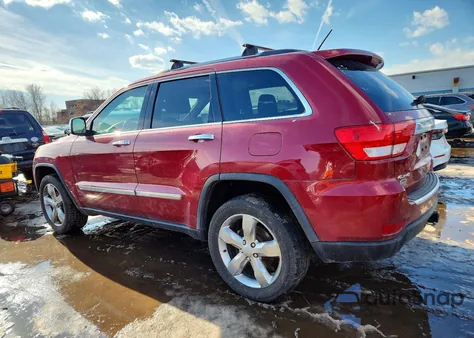 2013 Jeep Grand Cherokee Overland from USA, damaged, VIN 1C4RJFCG3DC639381
